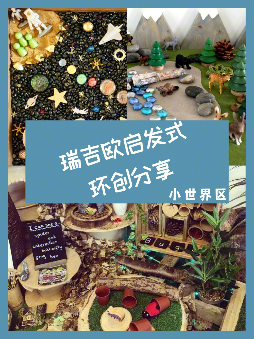 瑞吉欧启发式环创分享小世界区