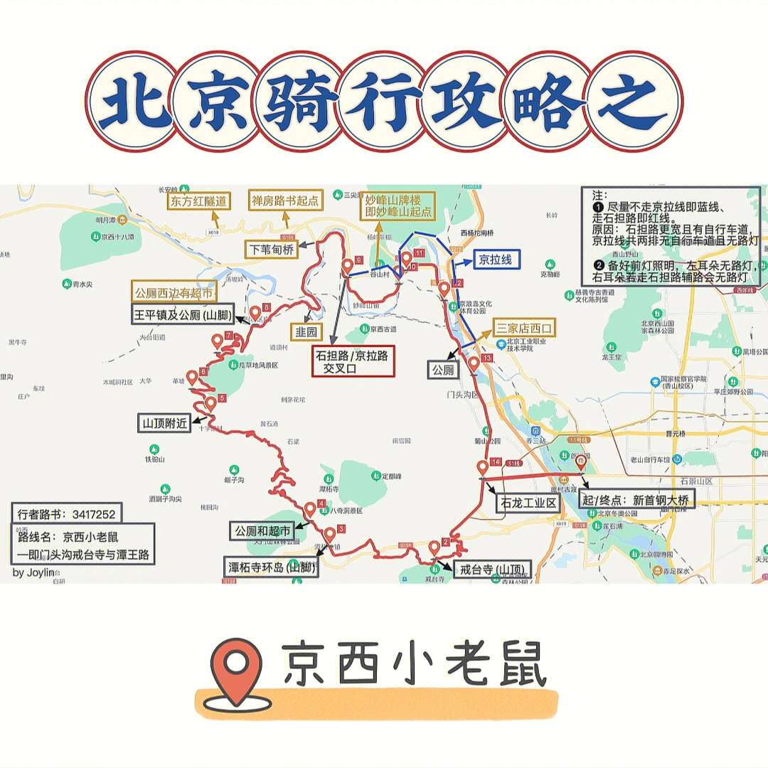 北京自行车道路线图图片