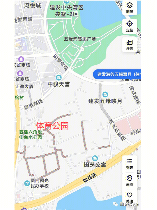 城北体育公园地图图片