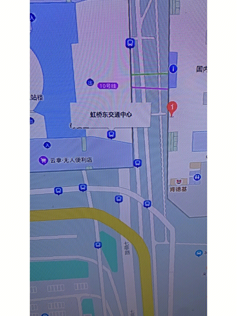 虹桥机场t2地图图片