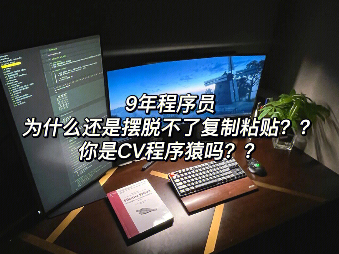 然而对程序员来说,如果长时间只做复制粘贴的工作,往往会对自己产生