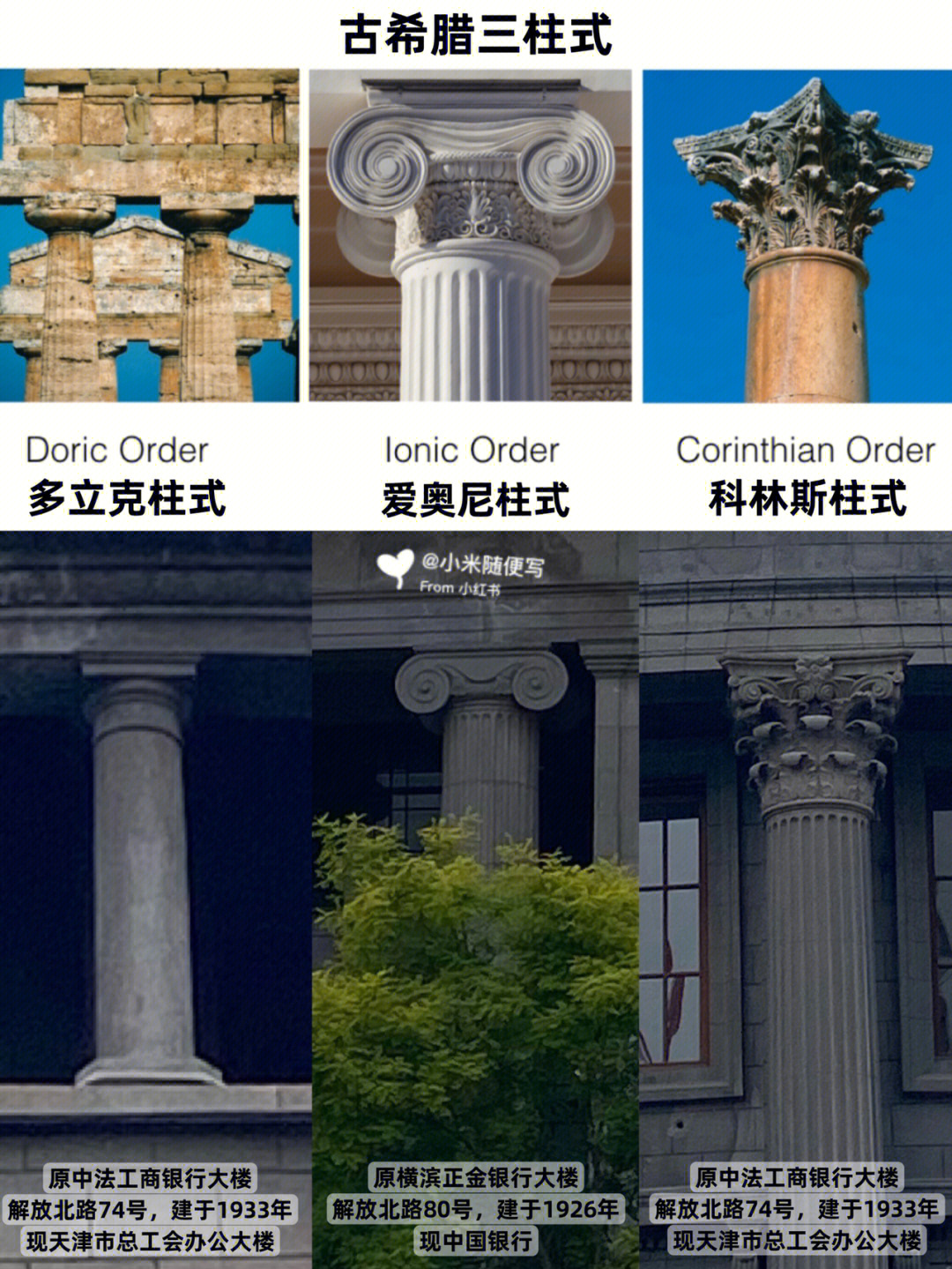 希腊三柱式高清图图片