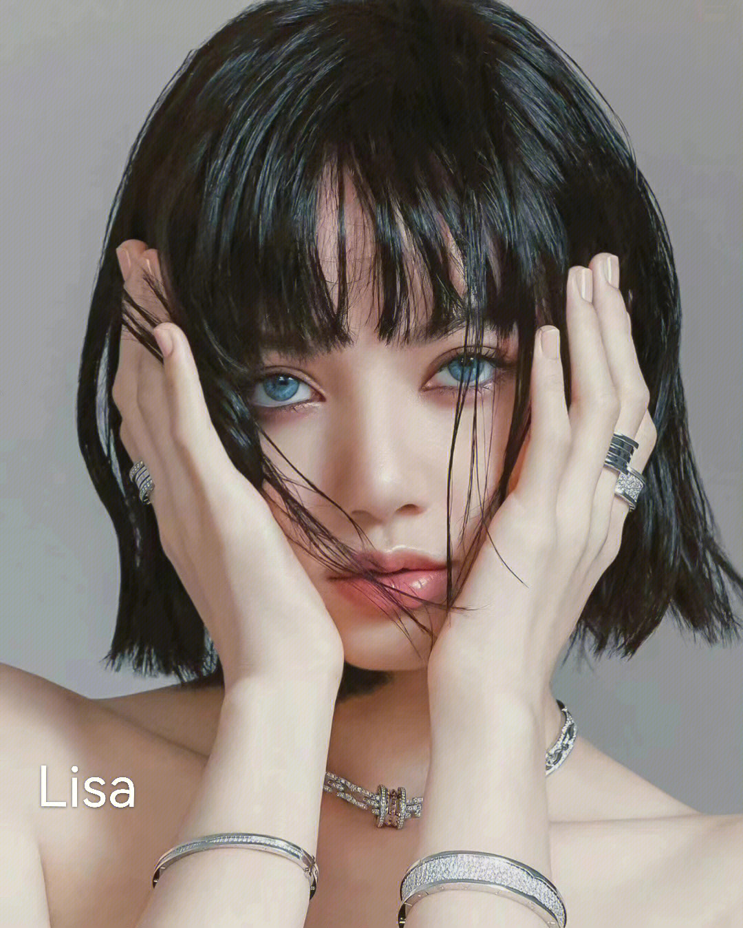 lisa同款短发