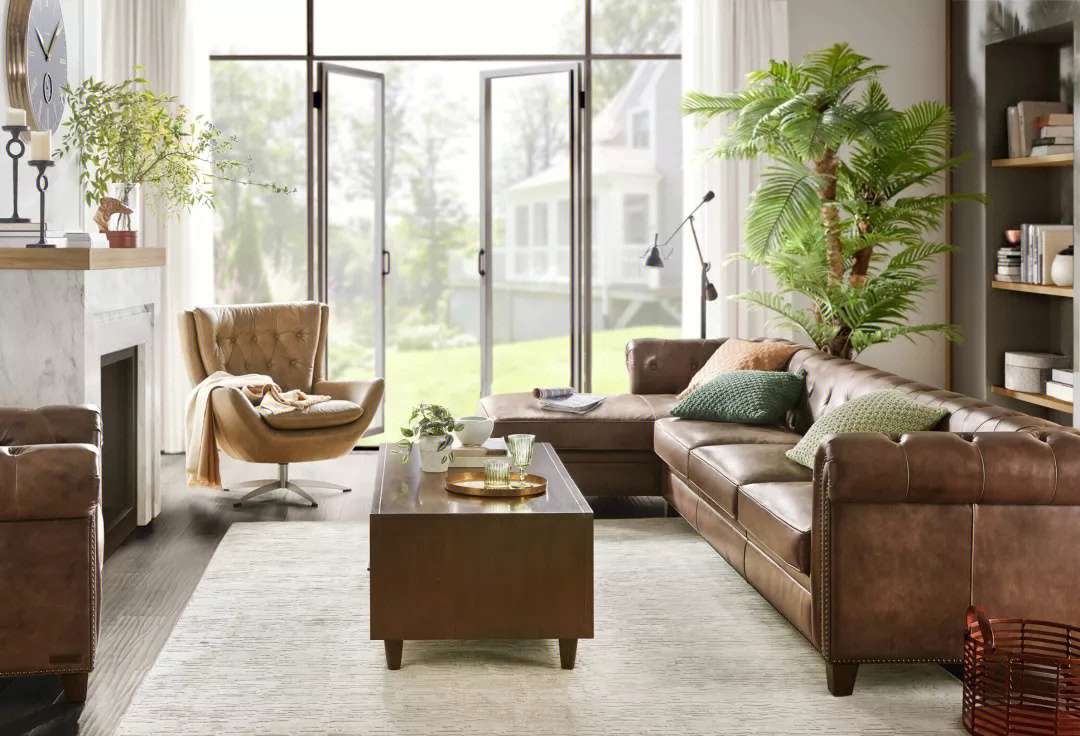 美式风格客厅沙发
