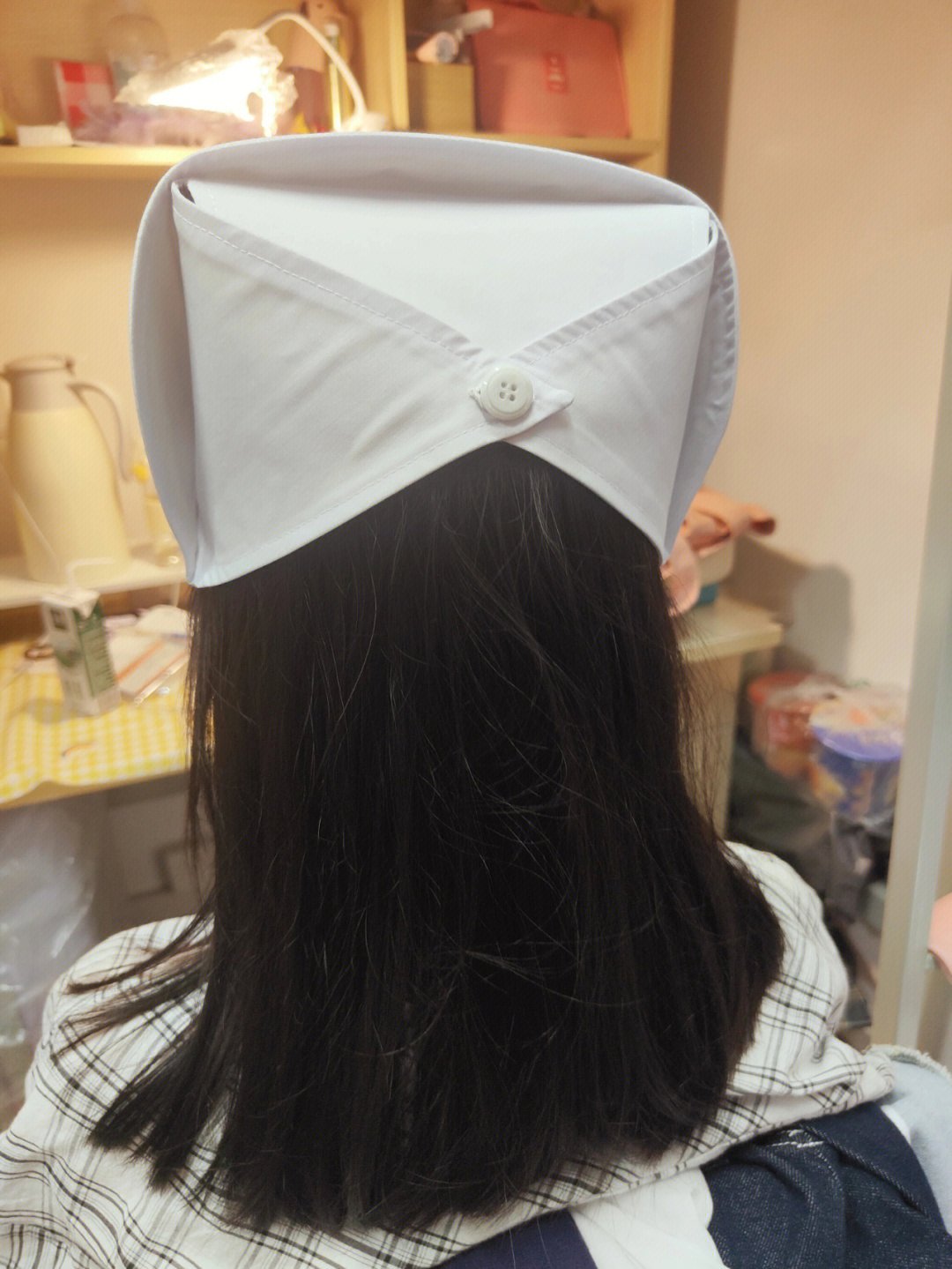 立体护士帽怎么折图片