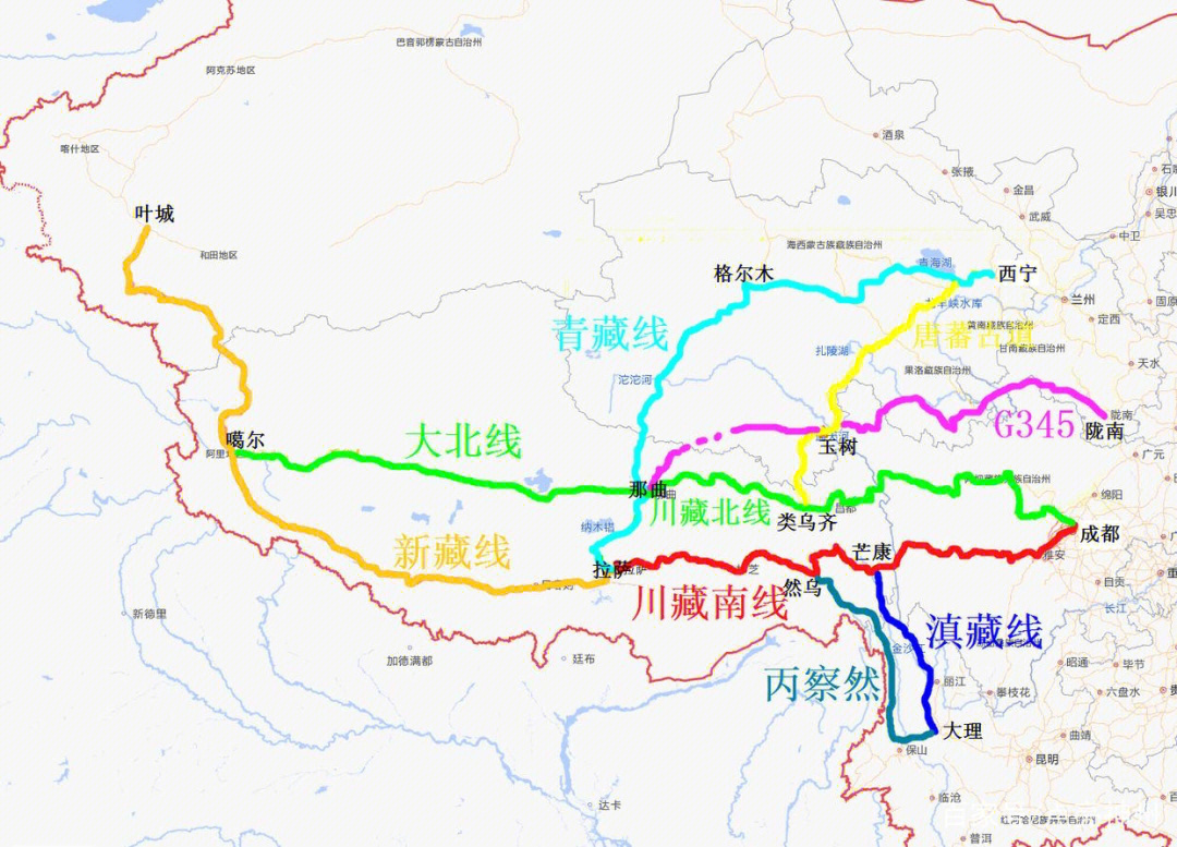 舟曲至永和公路路线图图片