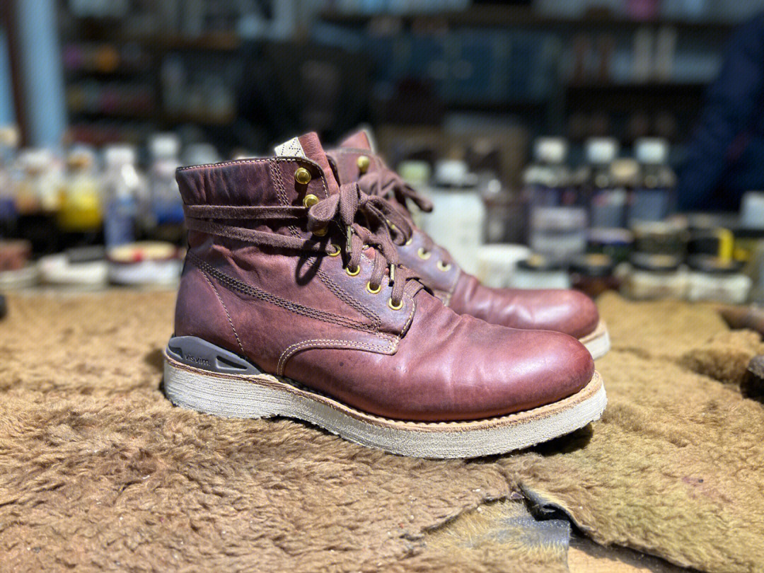 44 visvim 袋鼠皮virgil boots