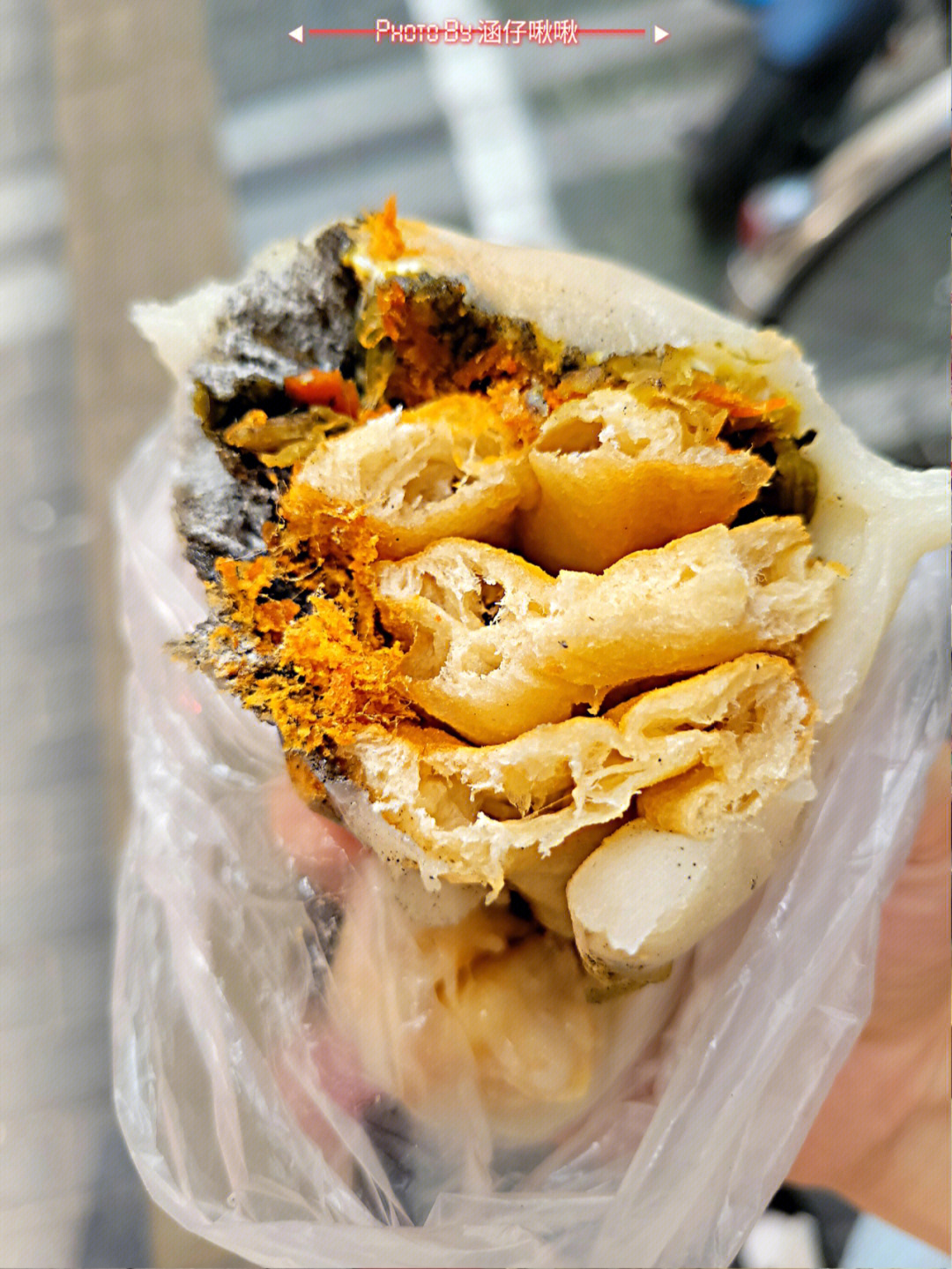 上海美食传统的糯叽叽糕团虹口糕团