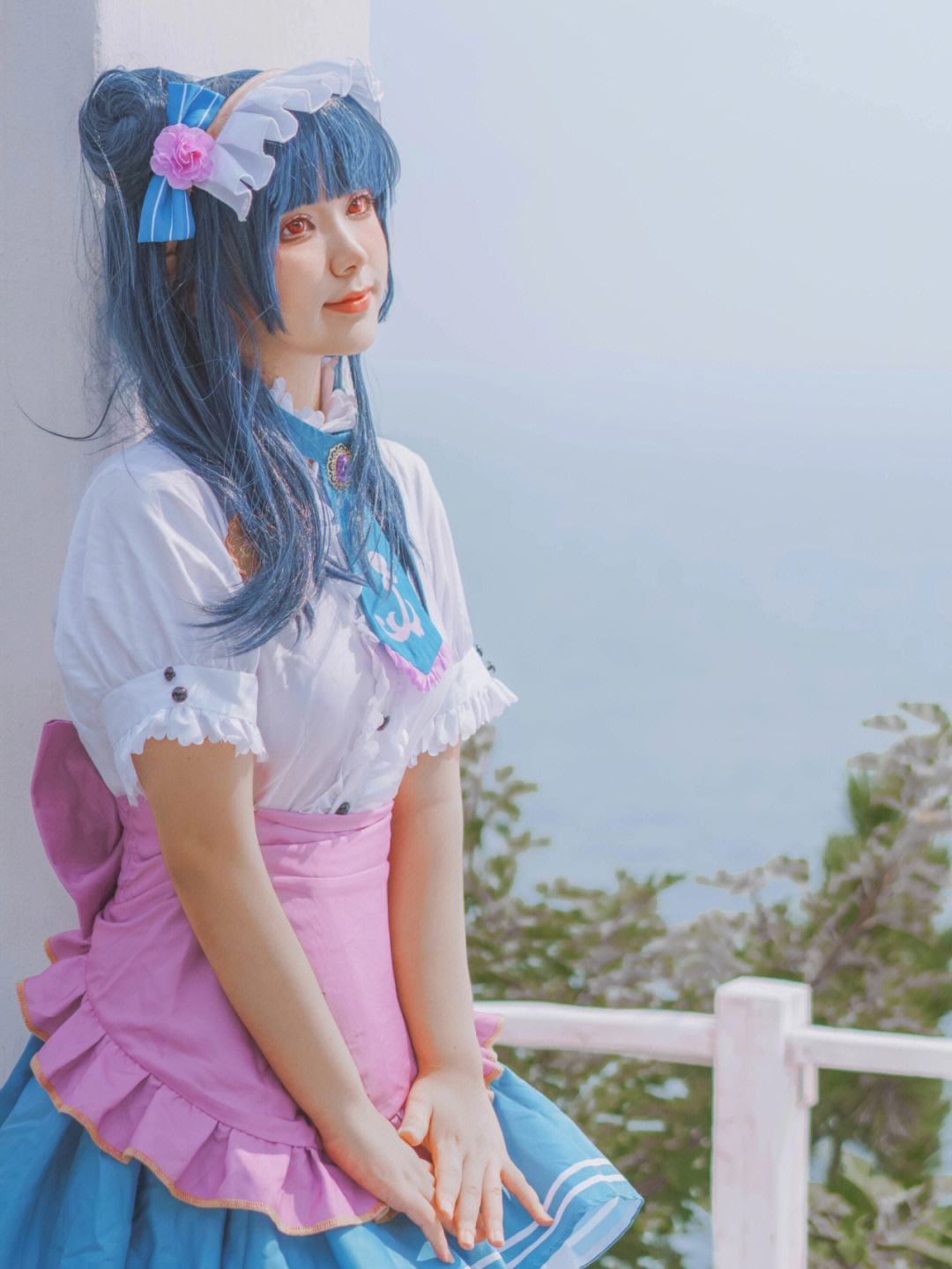 lovelive水团津岛善子女仆未觉醒cos