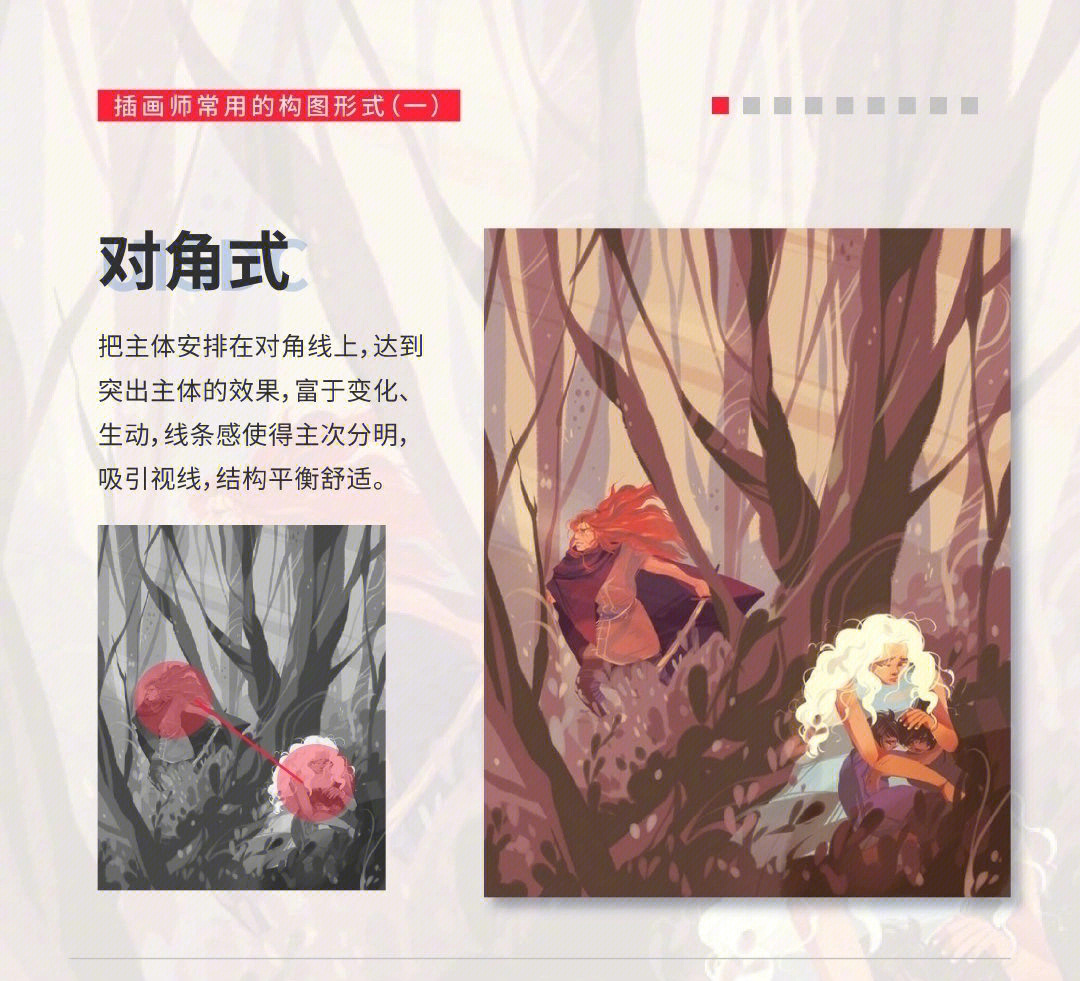 9种插画师常用的构图形式