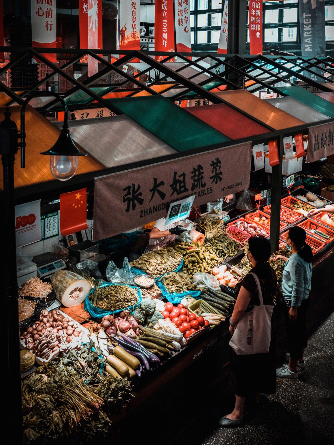 这里是合肥最出片的网红菜市场75