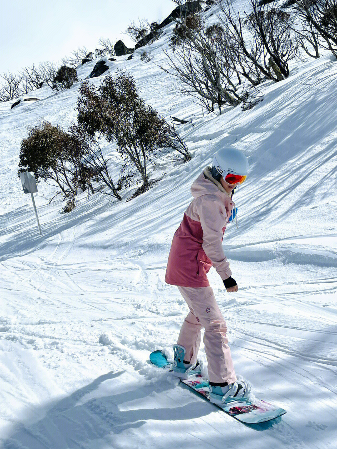 澳大利亚雪山滑雪图片