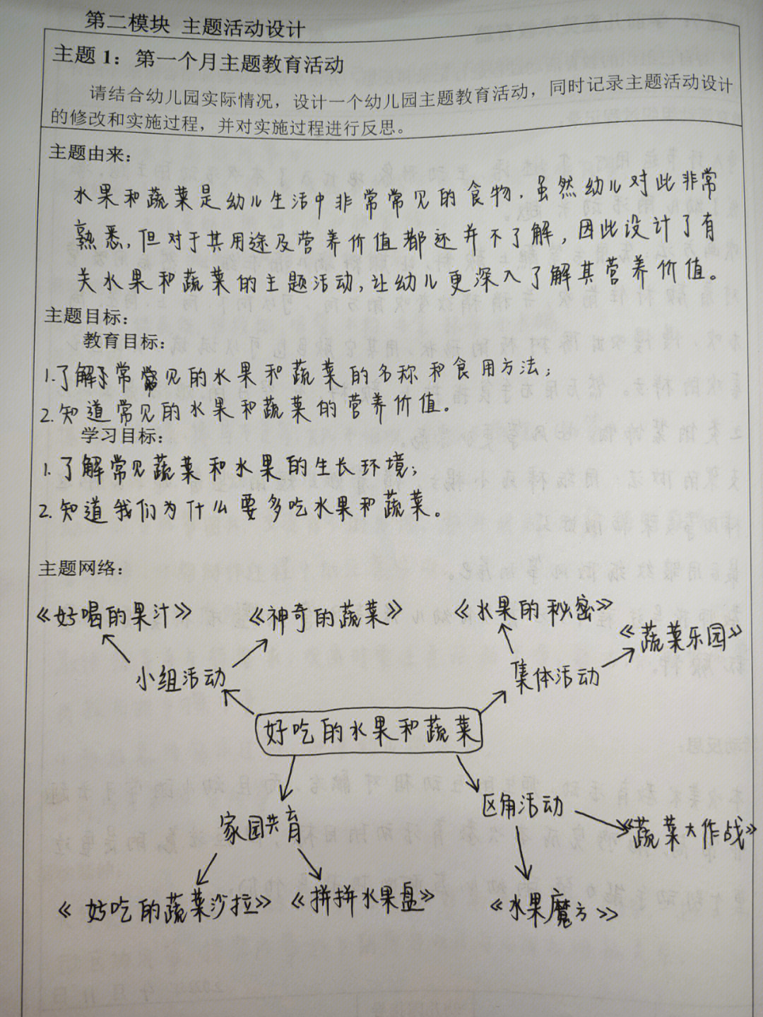 幼儿园每月活动主题图片