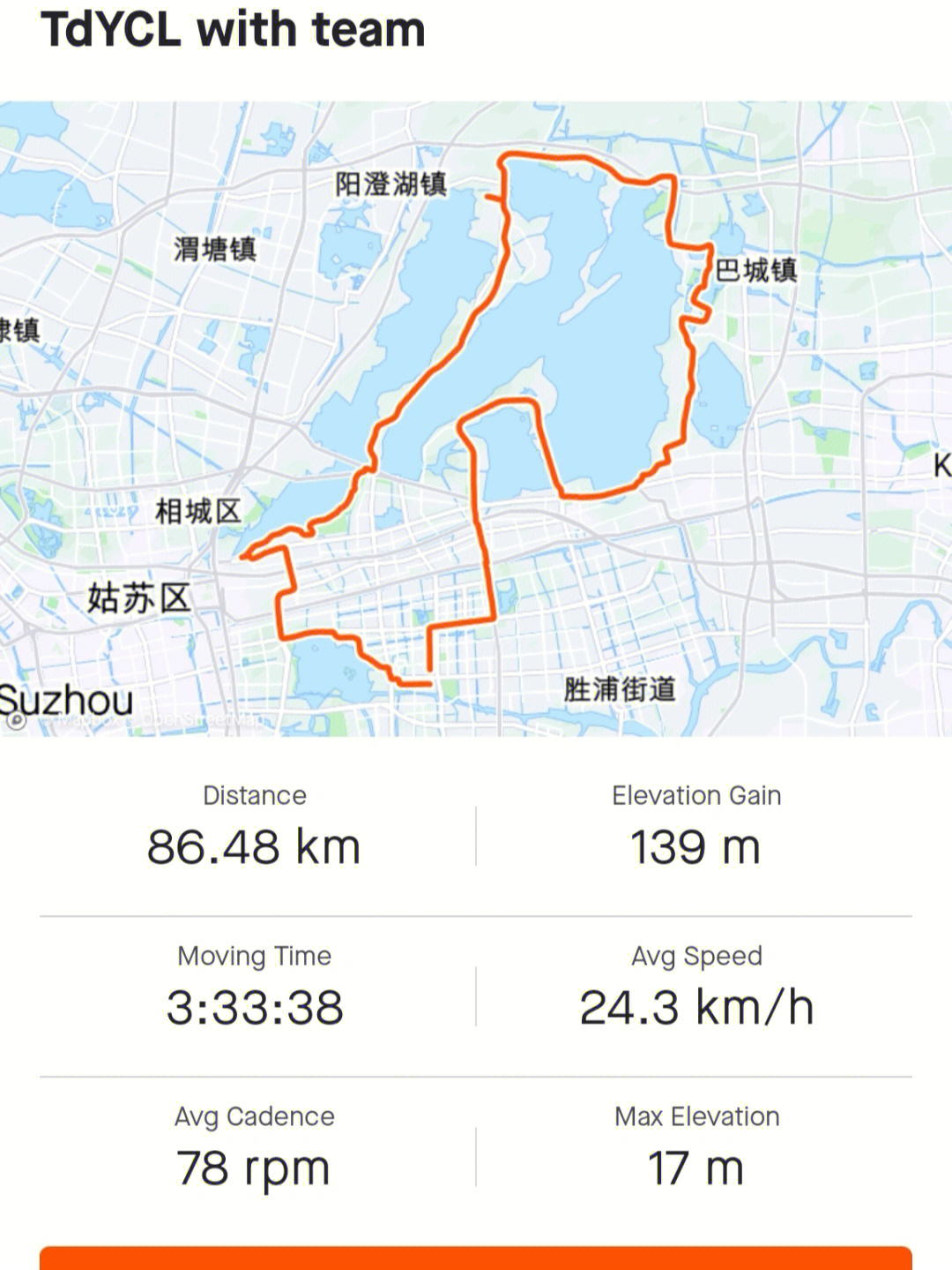 阳澄湖自行车环岛路线图片