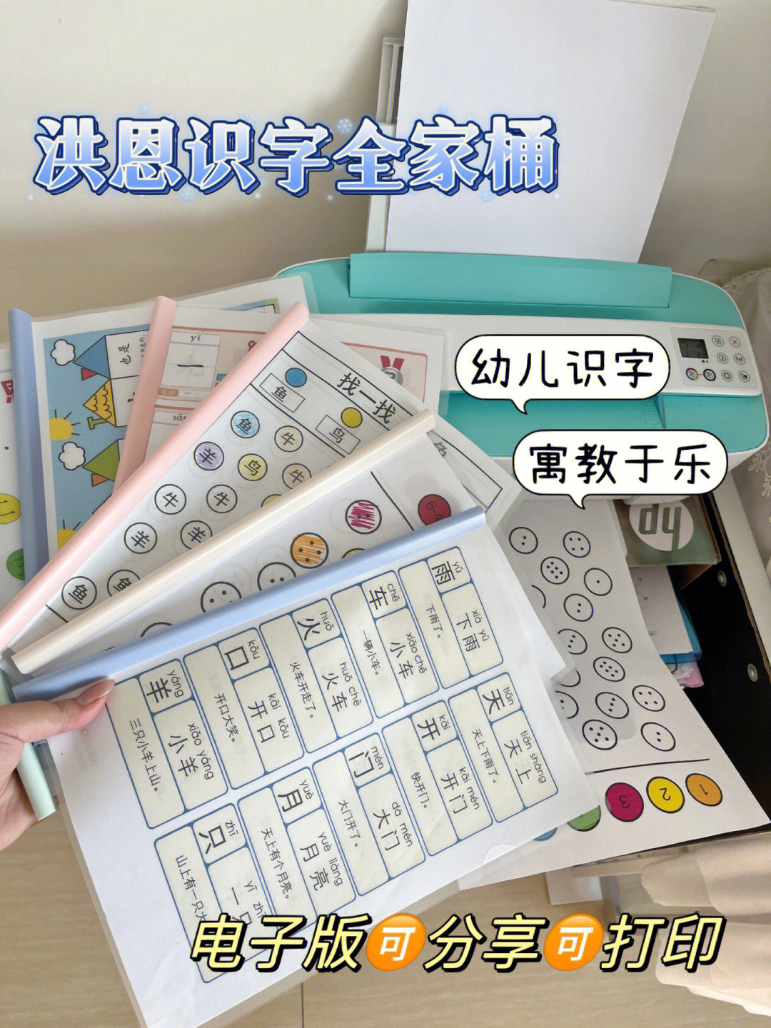 洪恩识字全家桶来啦大班识字3000全靠它