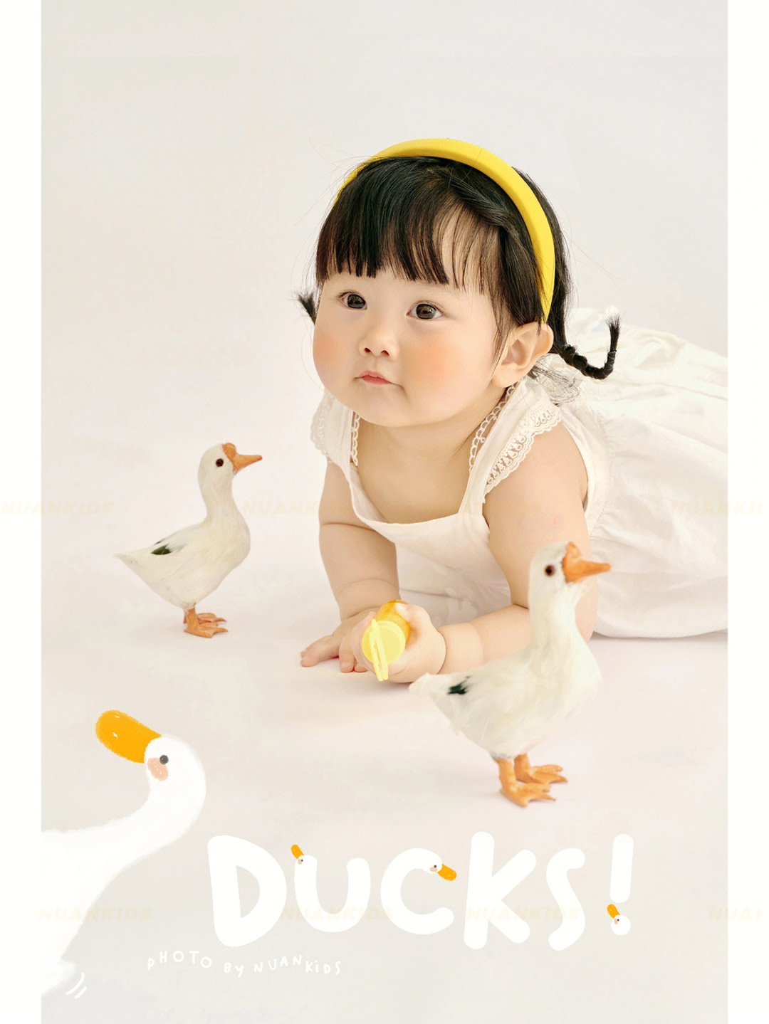 超级萌的小鸭子主题上新啦温州周岁照