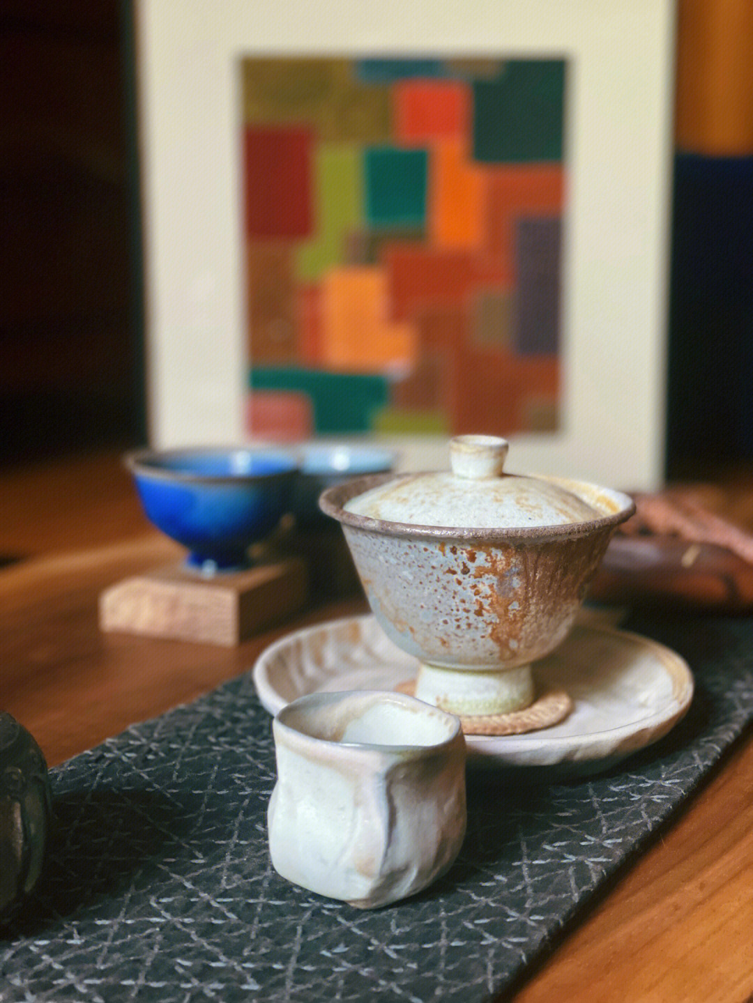 景德镇制#柴烧#盖碗#茶生活#茶器#茶具#茶饮