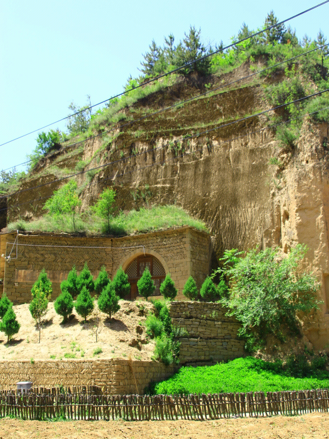 延安杨家岭风景图片图片