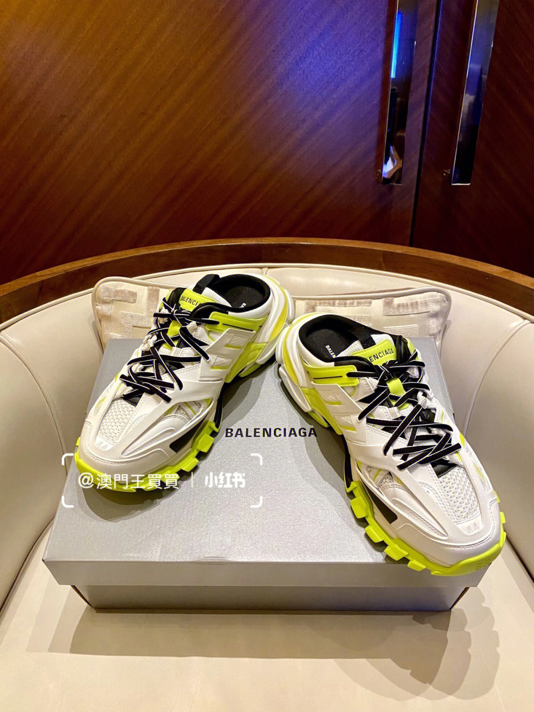 balenciaga巴黎世家track穆勒鞋