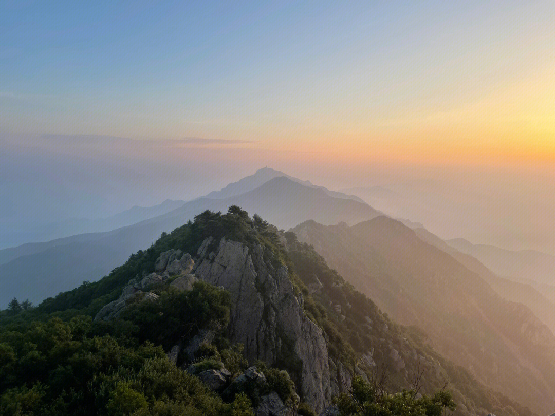 日落95日出93云海789315导航位置 白草畔自然风景区停车