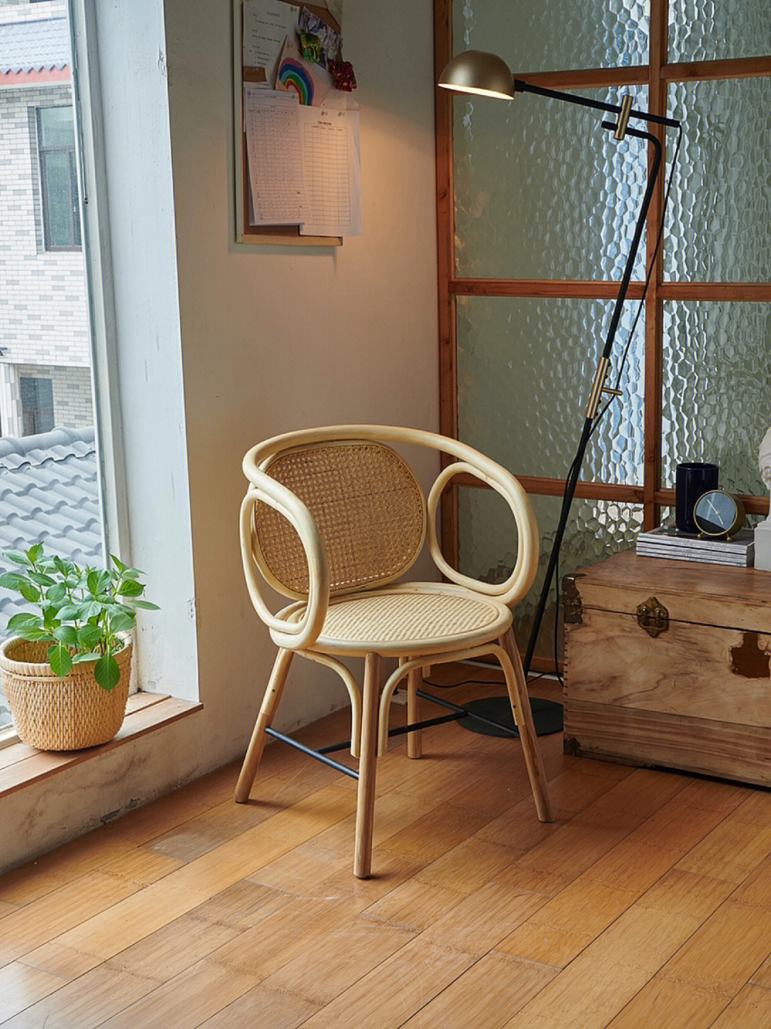 家具分享可做餐椅的藤椅