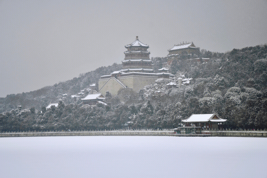 颐和园雪景