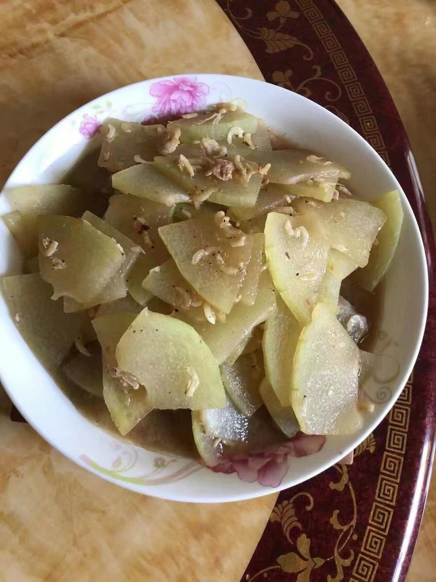 虾皮焖冬瓜小红薯菜谱get
