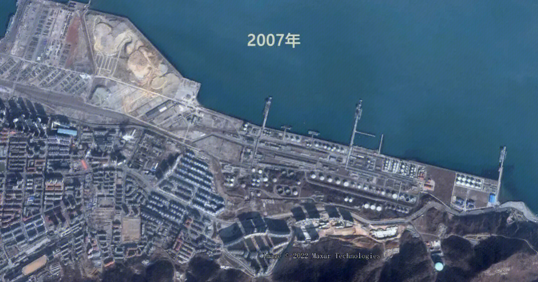 来看看大连东港哪块是填海这几年变化太大