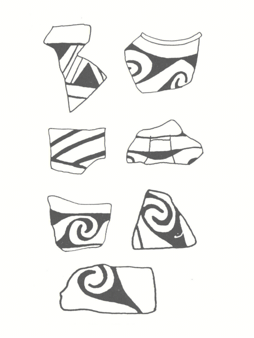 陶器其他流域新石器时代装饰纹样