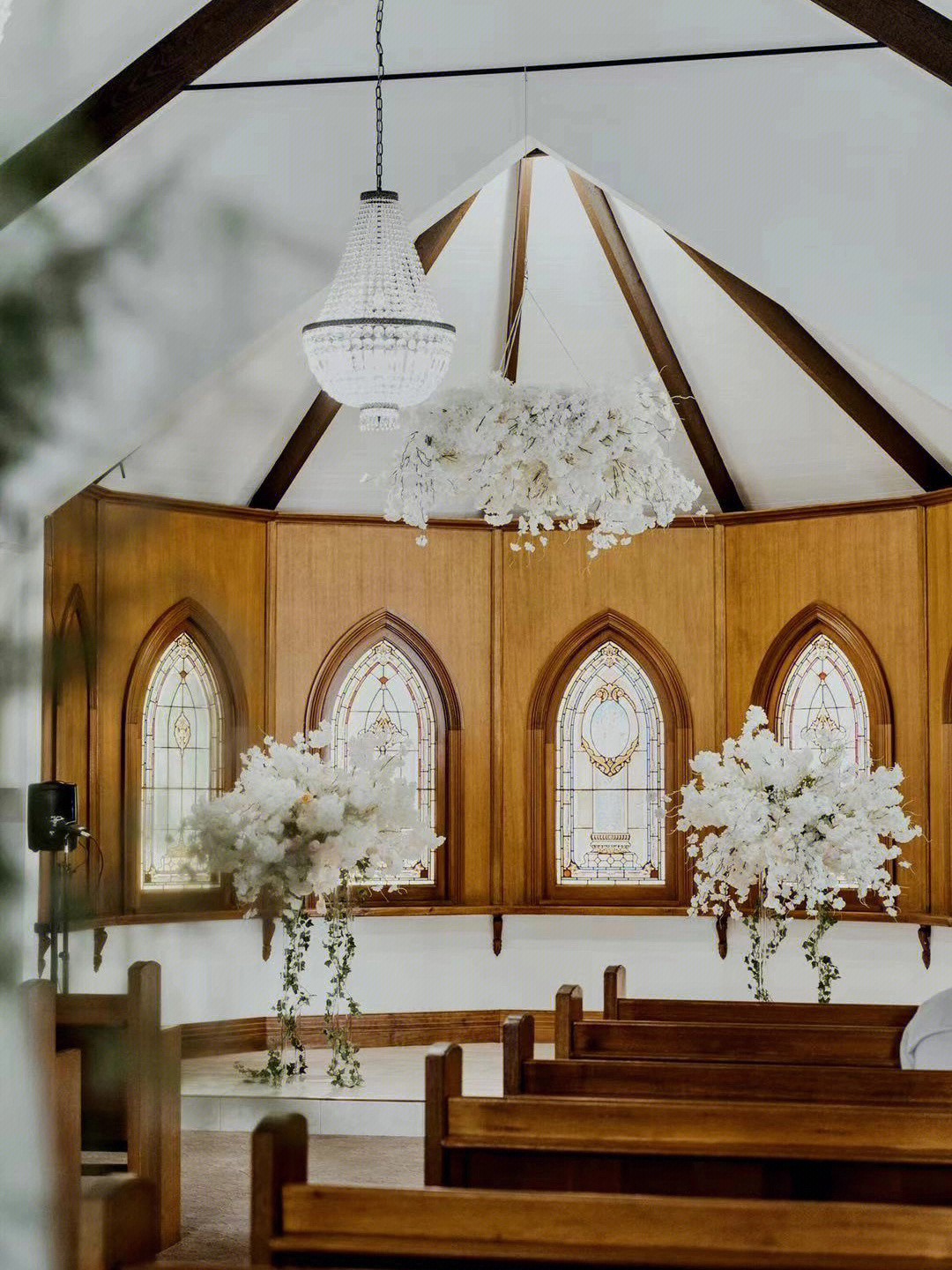澳洲小教堂婚礼布置