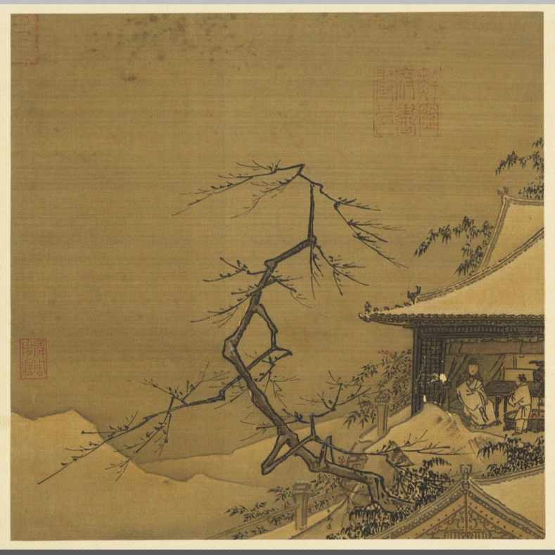 芥子园雪景图片