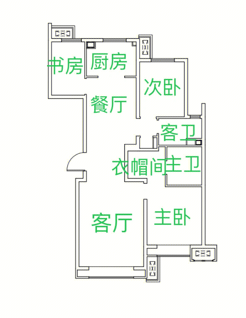 北京亦庄橡树湾户型图片