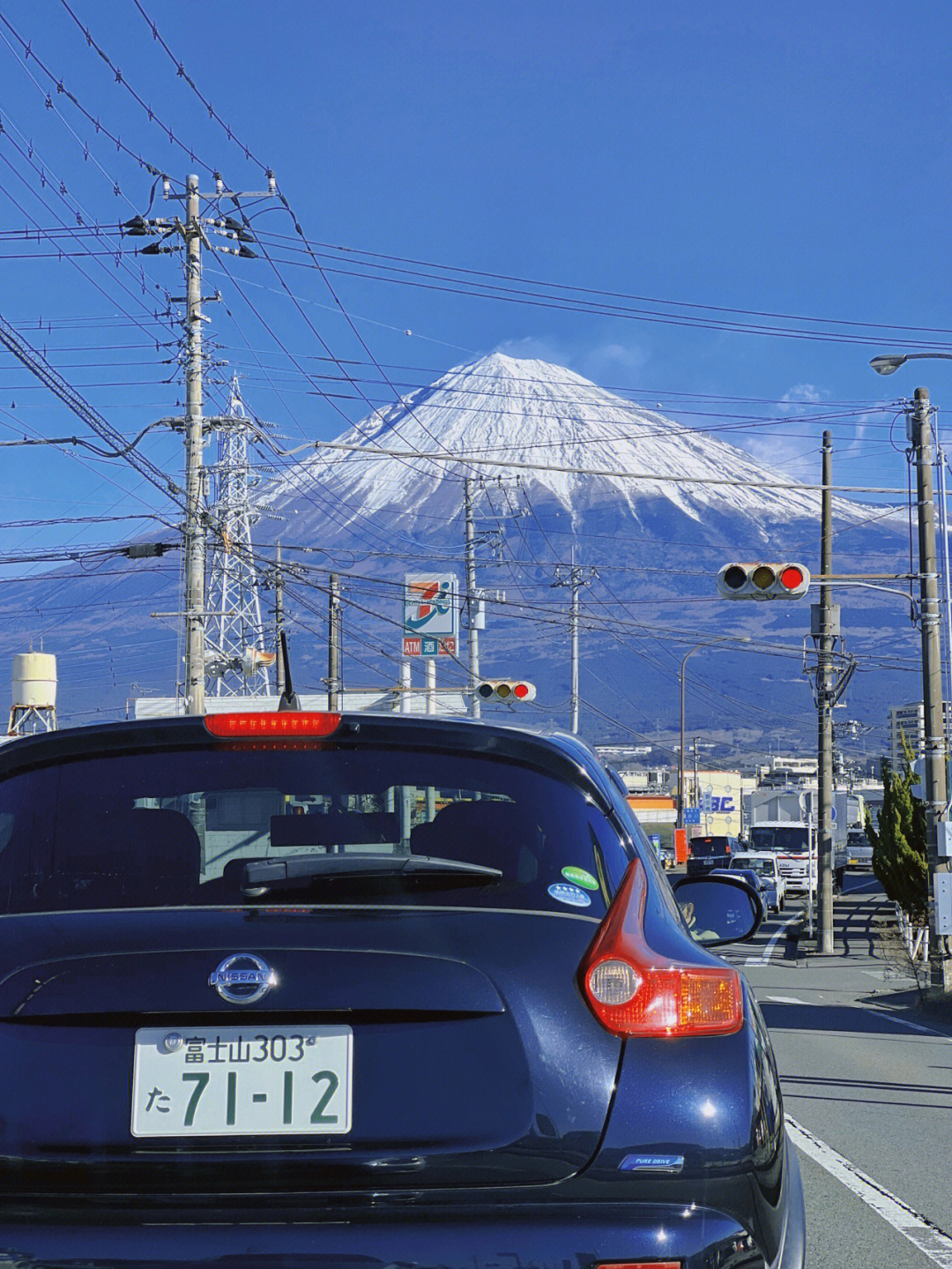 各个角度的富士山