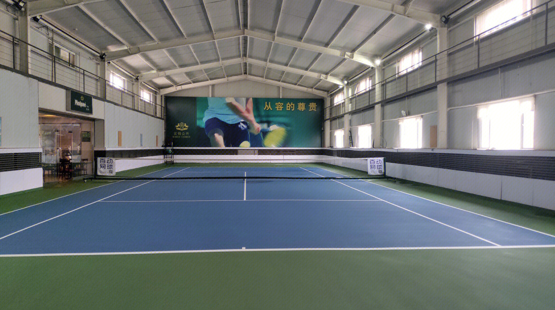 推荐北京海淀区八宝庄附近的网球场地,室内,就一片场地,非常安静
