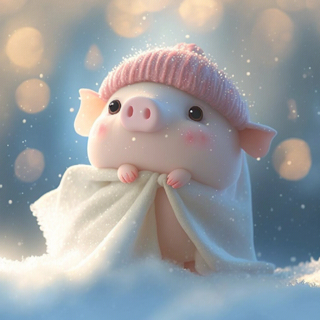 超级可爱的猪猪图像图片