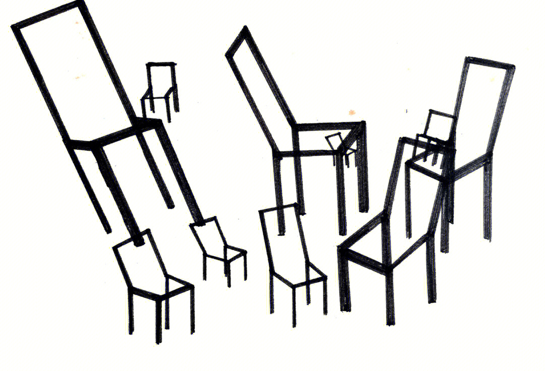 椅子的构成美术教案图片