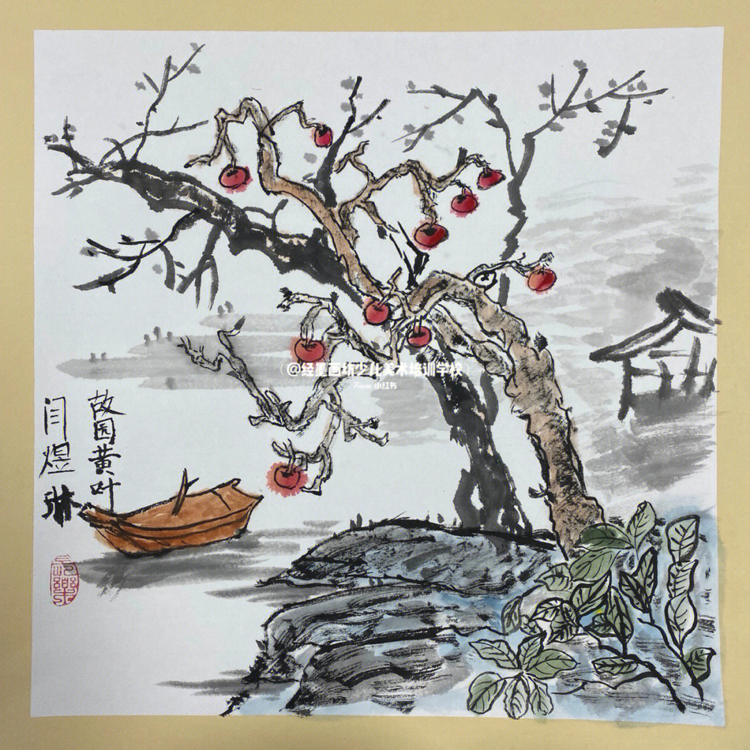 本周国画初级,提升,大师班作品欣赏#国画#国画#少儿美术