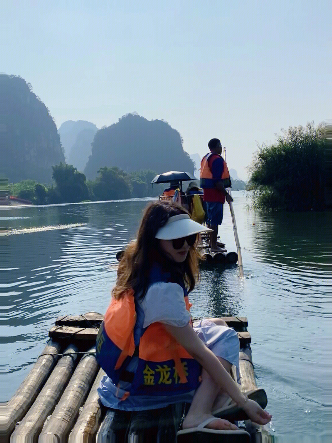 桂林阳朔遇龙河漂流