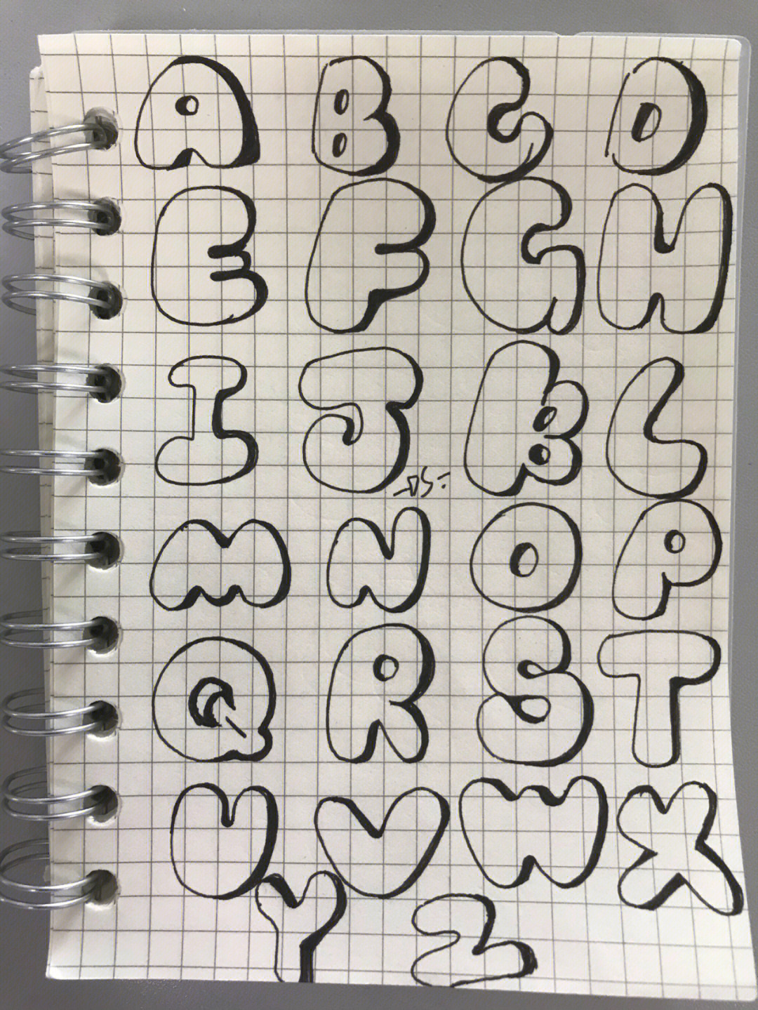 26个字母简笔画大小写图片