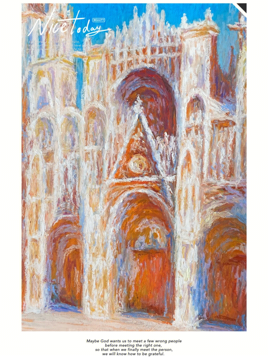 莫奈浮翁大教堂图片