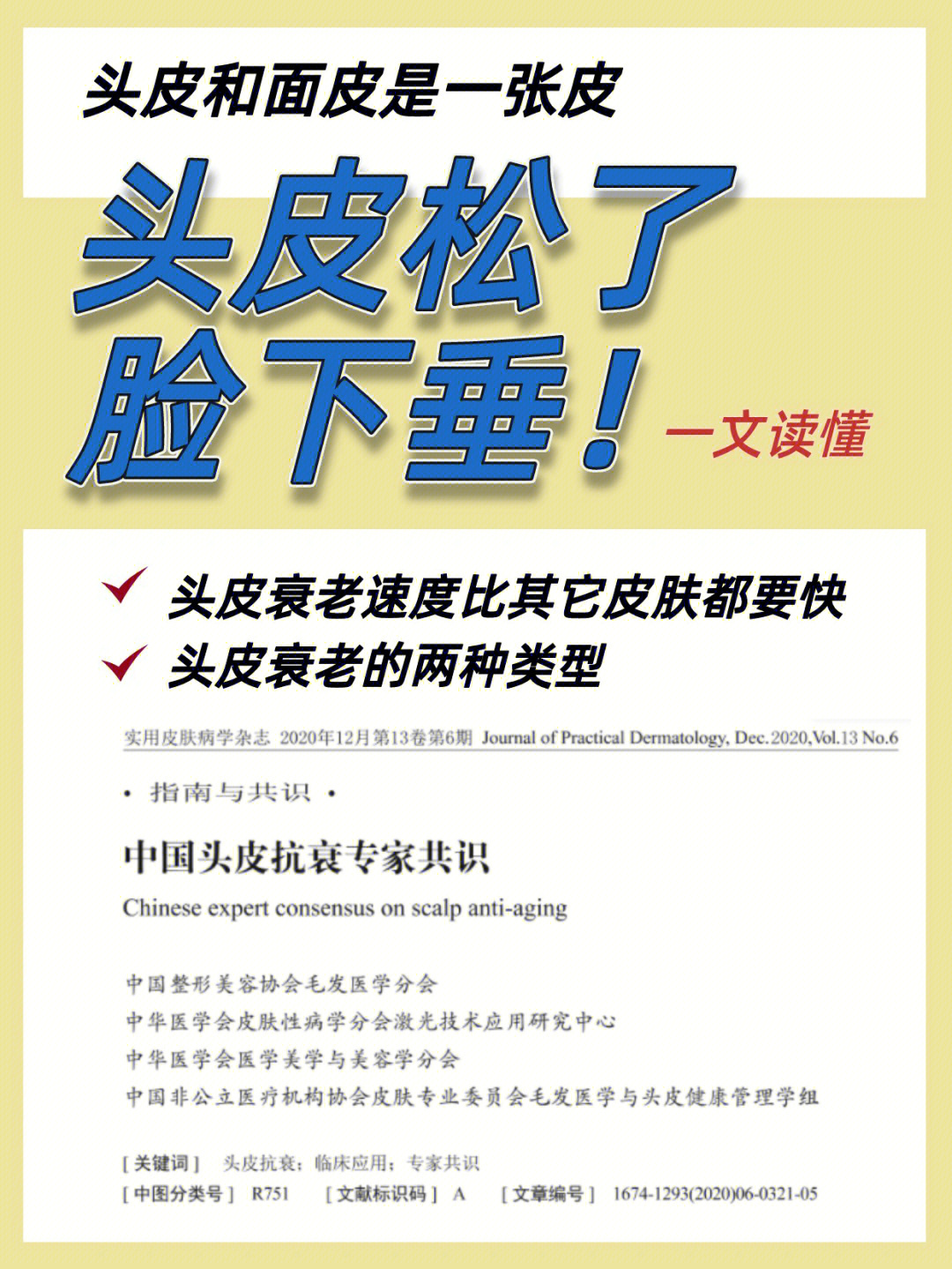 头皮和面皮是一张皮75头皮松了脸下垂75