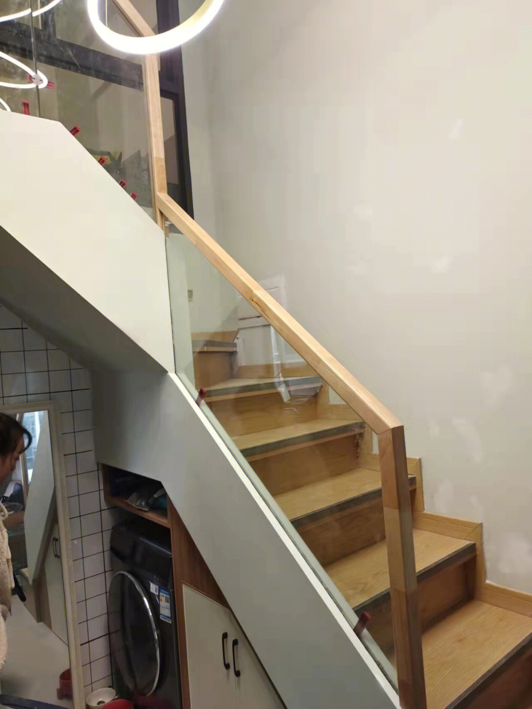 长沙楼梯扶手嵌入式玻璃扶手纯玻璃楼梯