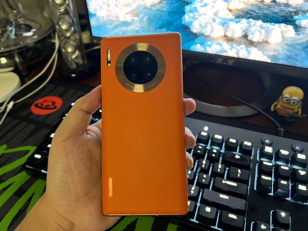 华为mate30pro丹霞橙5g版8256