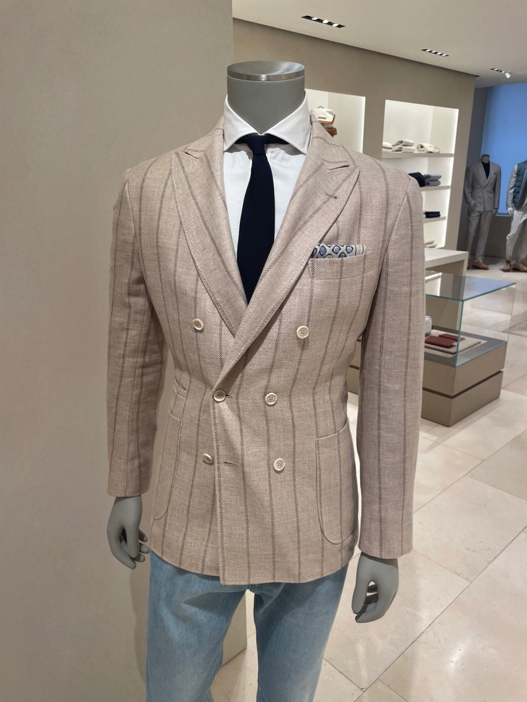 brunellocucinelli22春夏亚麻西装外套男