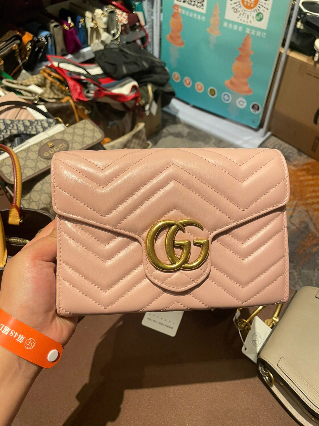 gucci马蒙woc