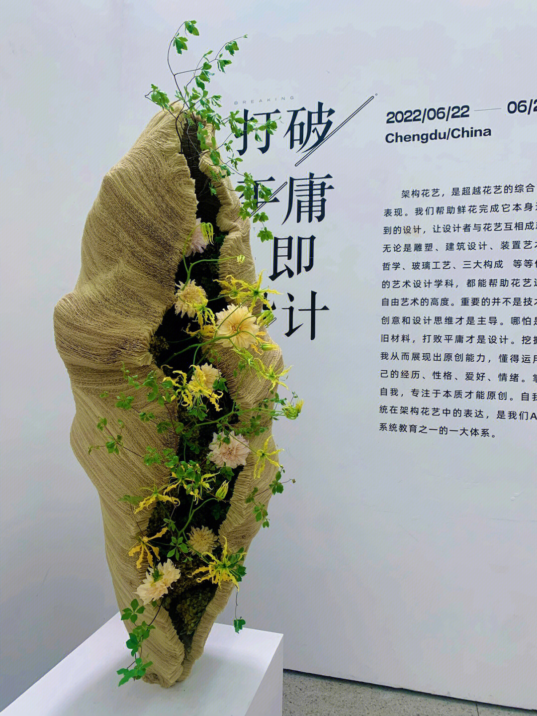 架构花艺简单制作步骤图片