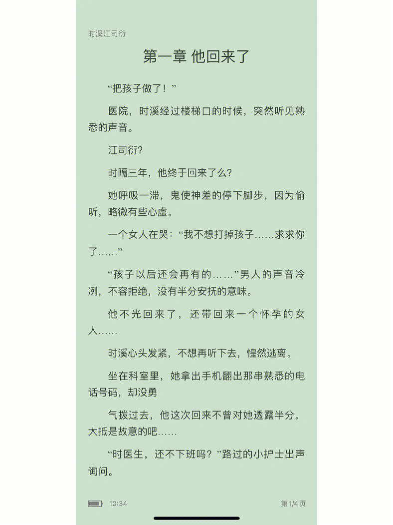 时溪江司衍完结小说全文阅读