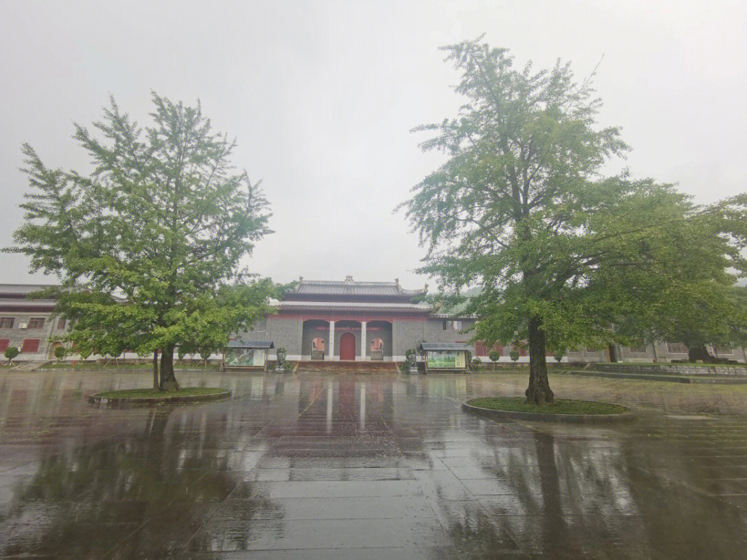 雨中偶遇真如寺