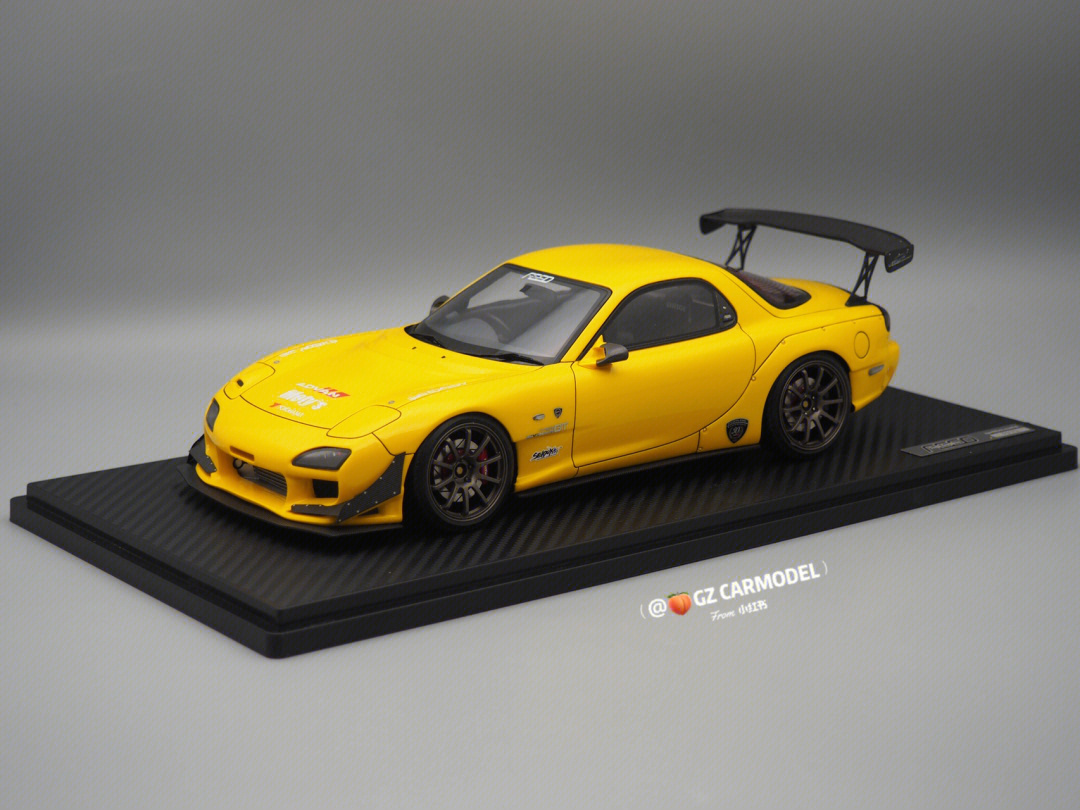 模型 1/18 马自达 mazda rx7 fd3s 头文字d