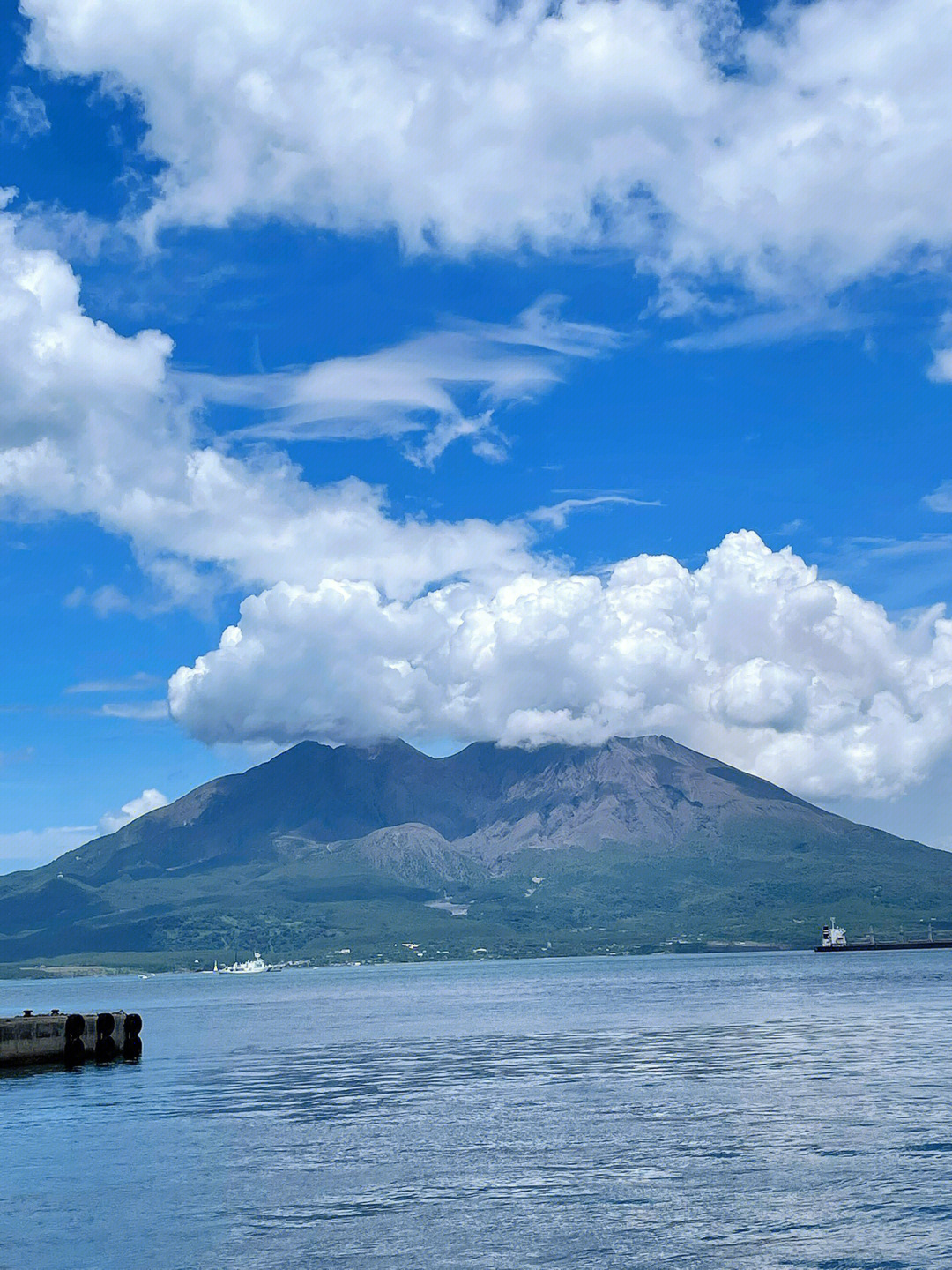 鹿儿岛日本最活跃的活火山樱岛